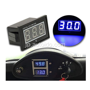DC4.2-31V Automotive Digital Voltmeterゲージボルトメーター